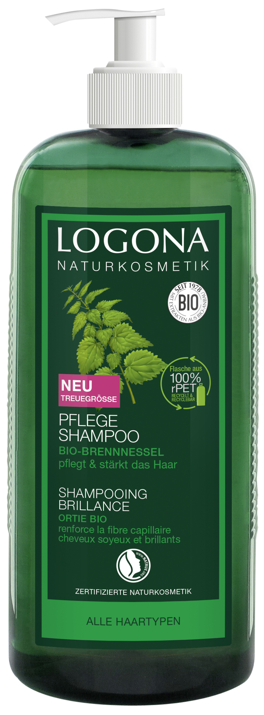 Nettle Essential Care Shampoo Logona Natural Cosmetics