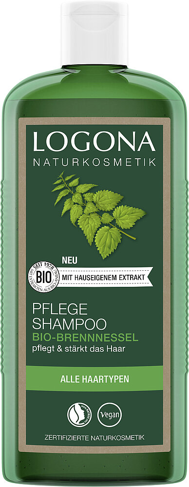 Pflege Shampoo Bio-Brennnessel | Naturkosmetik LOGONA