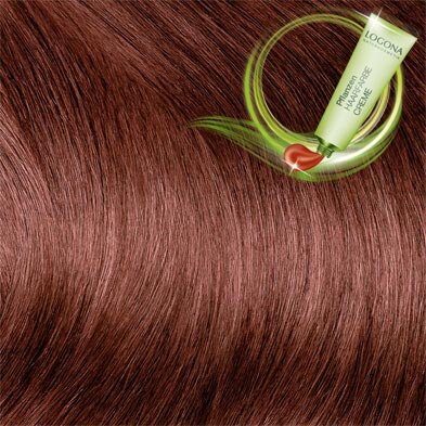 Rote Pflanzen-Haarfarbe & Rot Naturkosmetik Henna LOGONA | Farbpalette